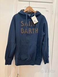 Felpa Tribeca MC2 Saint Barth Uomo Felpata Blu M