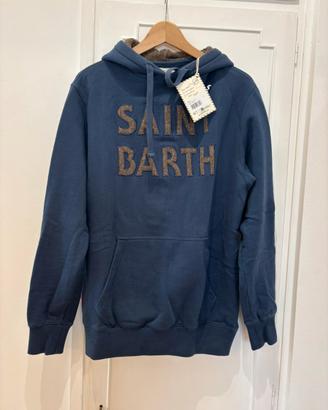 Felpa Tribeca MC2 Saint Barth Uomo Felpata Blu M