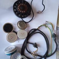 Ricambi per telefoni in bachelite a disco