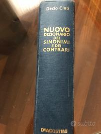 Dizionario dei sinonimi e dei contrari De Agostini