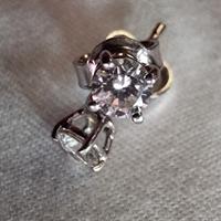 Punti luce (diamante e oro bianco)