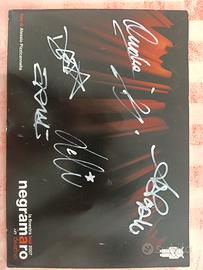 Negramaro Programma tour "La finestra" autografato
