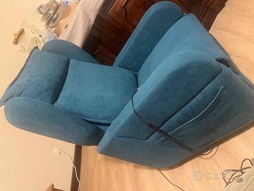Poltrona reclinabile elettrica