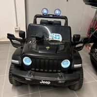 Jeep Rubicon elettrica bambini