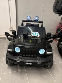 Jeep Rubicon elettrica bambini