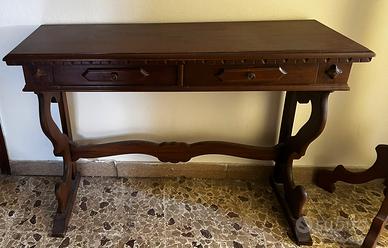Console in legno