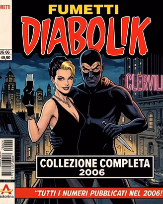 Diabolik fumetti collezione completa 2006 lotto