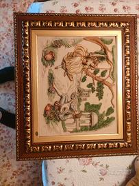 QUADRO IN CAPO DI MONTE