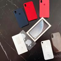iPhone XR bianco 64 GB perfetto + cover