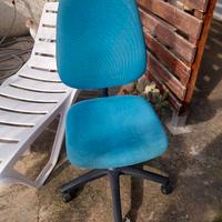 sedia a rotelle da scrivania