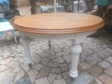 tavolo stile inglese shabby chic ( leg desc