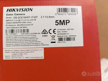Telecamera Hikvision 5mp AHD