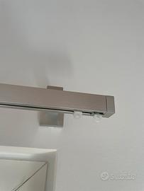 Binario Tende acciaio satinato