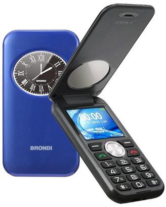 BRONDI WINDOW 2 DISPLAY 2'' DUAL SIM TORCIA BLUE M