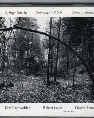 György Kurtág  Hommage à R. SCH.  ECM1995  CD RARO