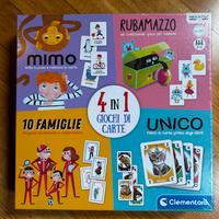 Giochi carte Clementoni 4+