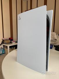 PS5 con lettore disco+2 dualsense+ base ricarica