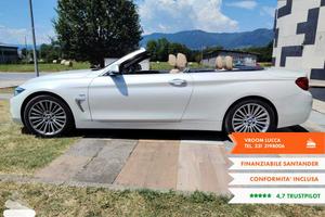 BMW Serie 4 Cbr(F33/83) 420d Cabrio Luxury
