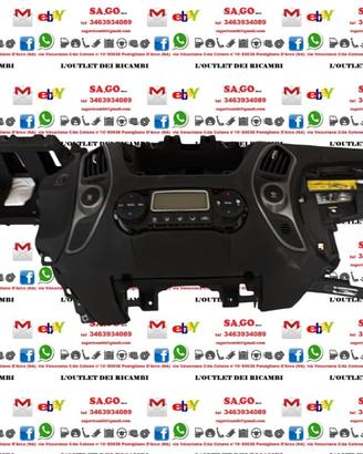 CRUSCOTTO NUDO SENZA AIRBAG PASSEGGERO HYUNDAI IX3