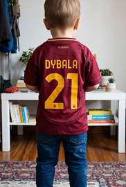 Maglia calcio AS Roma Dybala 21 bambino tg 16