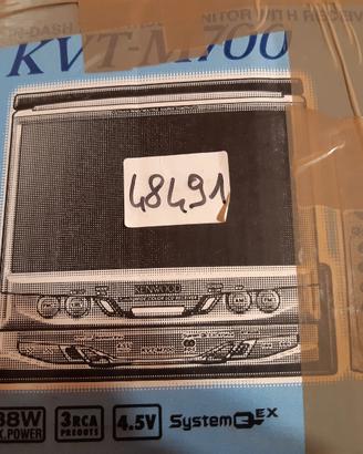 Sistema Audio Video Kenwood da auto KVT-M700