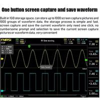 OSCILLOSCOPIO DIGITALE FNIRSI 1014D CON GENERATORE