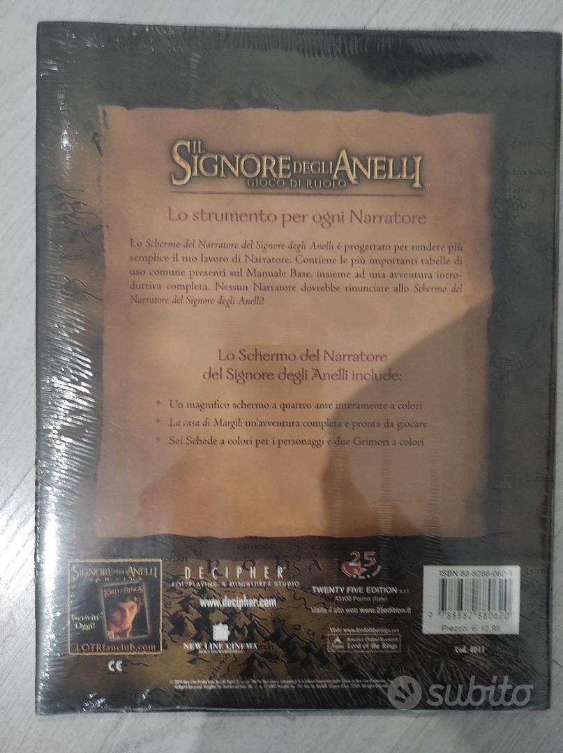 Il Signore degli Anelli - Il Gioco di Ruolo - Manuale Base - Prezzo -  Offerta Online