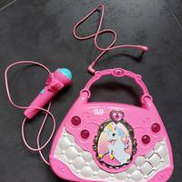 Borsetta karaoke con microfono 