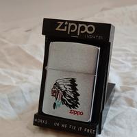 Zippo Indian Head originale 1990 + scatola
