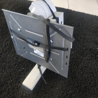 Porta televisore a parete in metallo