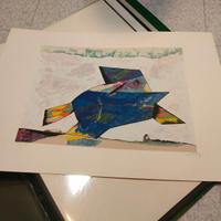 Opera grafica Gianni Dova - litografia a colori