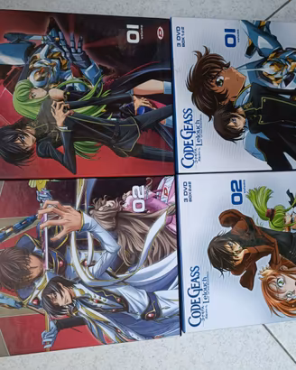 Code Geass Serie Completa R1+R2 4 Cofanetti Dynit