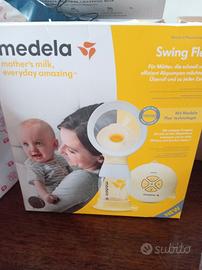 Tiralatte Medela con accessori