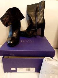 Stivaletto in pelle con tacco I 37-37,5 I Weitzman