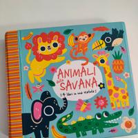 scatola gioco: libretti animali della savana