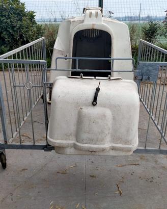 Box, recinto doppio per vitelli
