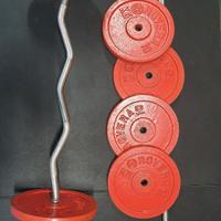 Bilancieri e dischi in ghisa 10kg