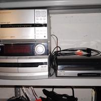stereo Piooner 25 cd+1 + lettore vinili esterno