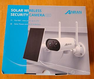 Telecamera di Sicurezza Solare WiFi ANRAN S02