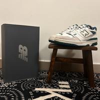 New Balance 550 Bianco/Vintage - Verde 42