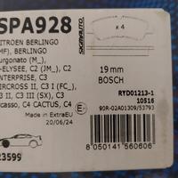 Freni Sigma auto nuovi per Citroen