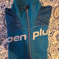 alpenplus felpa zip montagna inverno