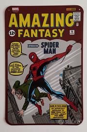 riproduzione su metallo "Amazing Fantasy"