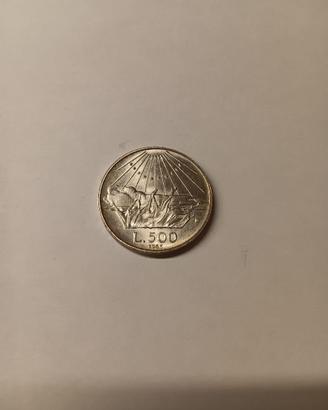 500 Lire "Dante Alighieri" in argento