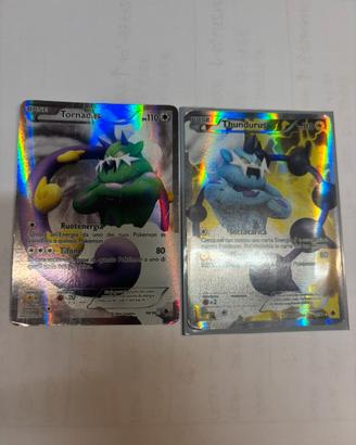 Pokemon Thundurus 97/98 + Tornadus 98/98 Full Art