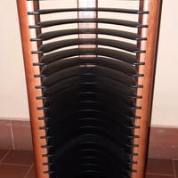 PORTA CD DA TAVOLO IN LEGNO
