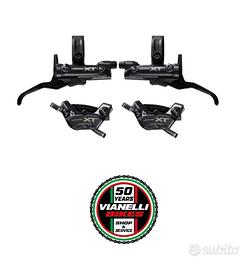 COPPIA FRENI SHIMANO XT 4 PISTONI BR-M8220
