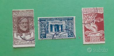 Regno 1922 - Morte di Mazzini