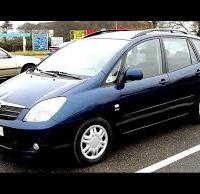 Toyota corolla verso