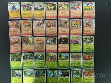 Collezione 200 carte Pokemon luccicanti moderne